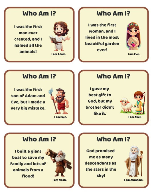 Guess Who Am I quize