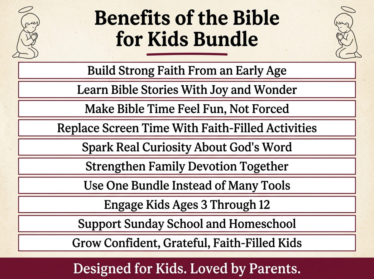 All in 1 Kids Bible Bundle