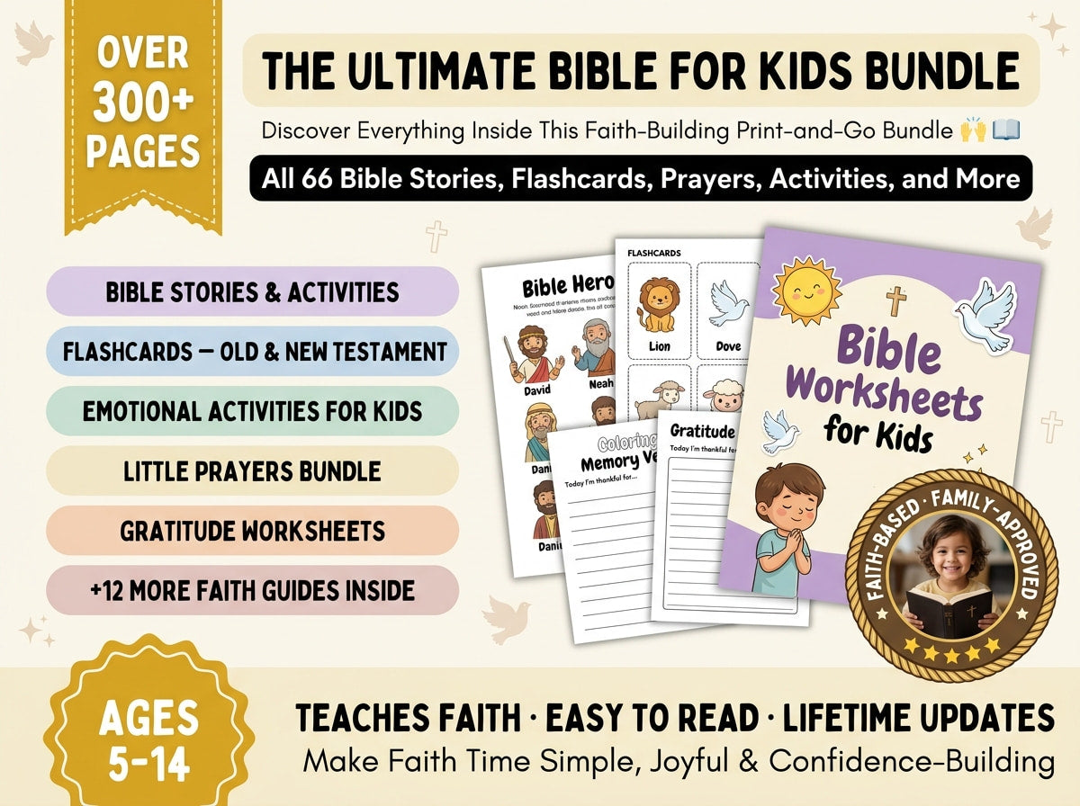 All in 1 Kids Bible Bundle