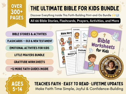 All in 1 Kids Bible Bundle